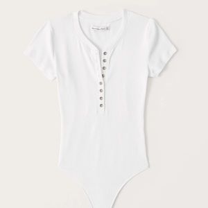 Abercrombie & Fitch Henley Bodysuit